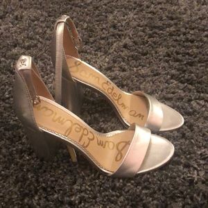Sam Edelman Silver High Heels
